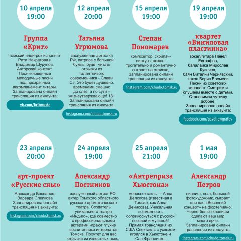 Марафон онлайн-концертов стартует в поддержку фонда «Обыкновенное чудо»  