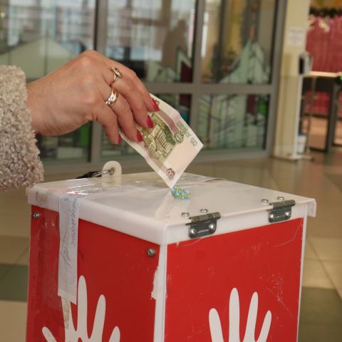 Благотворительная ярмарка в школе "Интеграция"