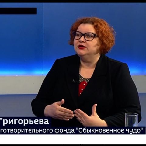 Интервью о старте благотворительного марафона на телеканале "Россия 24"