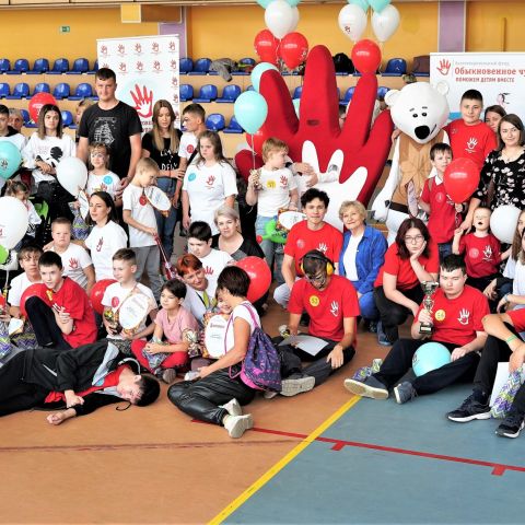 Сюжет о фестивале спорта и добра "Объединяя мечты"