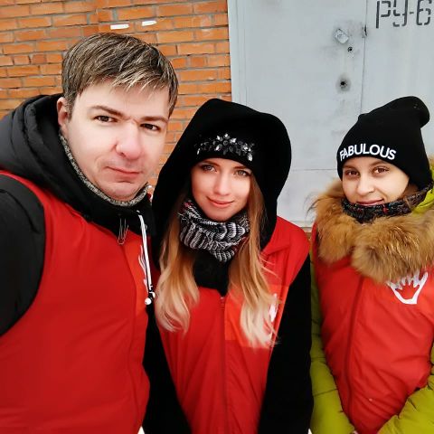 Болельщики "Томи" согревались горячим чаем и благодарными улыбками наших чудо-волонтеров