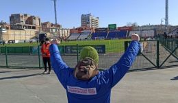 Болельщики "Томи" поддержали Ваню Тудвасова
