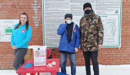 Болельщики "Томи" поддержали Сашу Уваркина