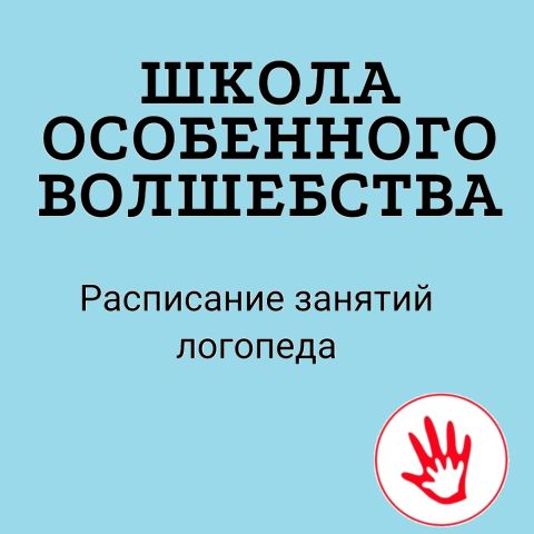 Занятие с логопедом в рамках «Школы особенного волшебства»